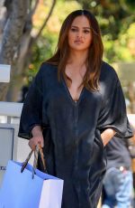 CHRISSY TEIGEN and John Legend Out Shopping in West Hollywood 06/26/2023