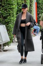CHRISSY TEIGEN Out Shopping at Tom Ford on Father