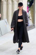 CHRISSY TEIGEN Out Shopping at Tom Ford on Father