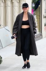 CHRISSY TEIGEN Out Shopping at Tom Ford on Father
