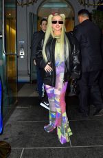 CHRISTINA AGUILERA Arrives at Her Pride Island Party in New York 06/25/2023