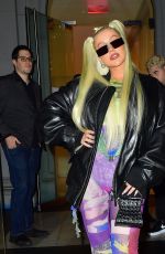 CHRISTINA AGUILERA Arrives at Her Pride Island Party in New York 06/25/2023