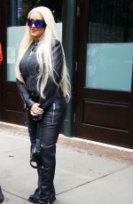 CHRISTINA AGUILERA Out and About in New York 06/23/2023