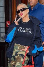 CHRISTINA AGUILERA Out and About in New York 06/24/2023