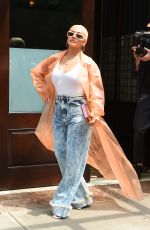 CHRISTINA AGUILERA Out and About in New York 06/27/2023