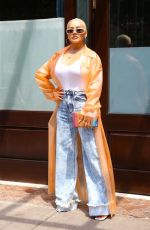 CHRISTINA AGUILERA Out and About in New York 06/27/2023