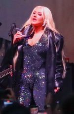 CHRISTINA AGUILERA Performs as Christina Aguilera Headlines Pride Live