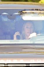 CHRISTINE BAUMGARTNER Out Drivving in Los Angeles 06/27/2023