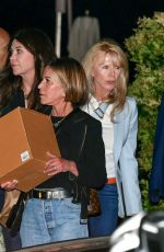 CINDY CRAWFORD Out for Dinner with Friends at Nobu in Malibu 06/12/2023