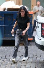 COURTENEY COX Arrive at Her Hotel in New York 05/31/2023