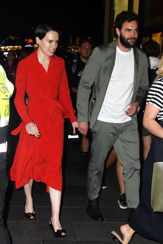 DAISY RIDLEY and Tom Bateman Arrives at Indiana Jones Premiere in London 06/26/2023