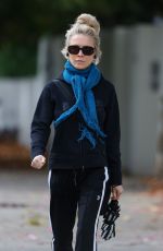 DANIELLE SPENCER Out for Morning Walk in Sydney