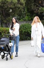 DEMI MOORE and RUMER WILLIS Out in Los Angeles 06/07/2023
