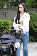 DEMI MOORE and RUMER WILLIS Out in Los Angeles 06/07/2023