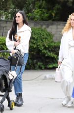 DEMI MOORE and RUMER WILLIS Out in Los Angeles 06/07/2023