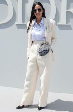 DEMI MOORE at Dior Homme Menswear Spring/summer 2024 Show at Paris Fashion Week 06/23/3023