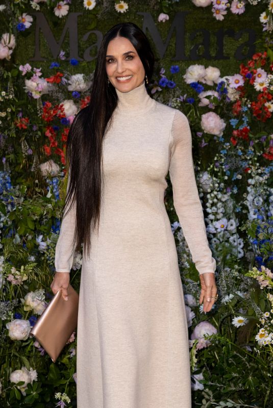 DEMI MOORE at Max Mara Fashion Show in Stockholm 06/11/2023