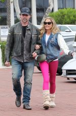 DENISE RICHARDS and Aaron Phypers Out Shopping in Malibu 06/06/2023