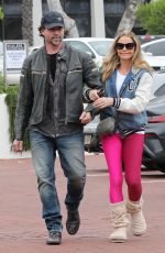 DENISE RICHARDS and Aaron Phypers Out Shopping in Malibu 06/06/2023