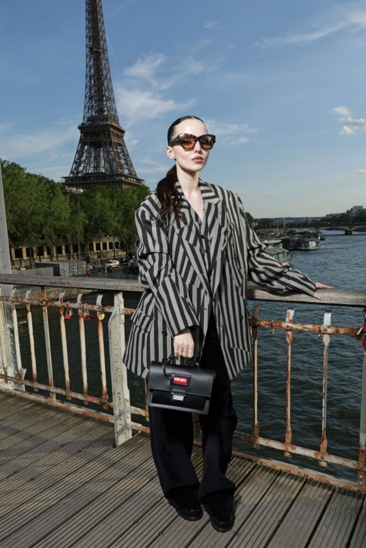 DEOVE CAMERON at Kenzo Menswear SS24 Show in Paris 06/23/2023