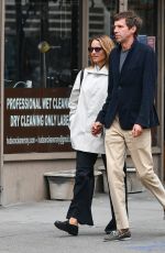 DIANNA AGROIN and Harold Ancart Out in New York 06/04/2023