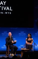 DUA LIPA at Hay Festival in Hay-on-wye in Wales 06/04/2023