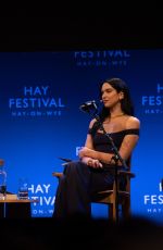 DUA LIPA at Hay Festival in Hay-on-wye in Wales 06/04/2023