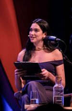 DUA LIPA at Hay Festival in Hay-on-wye in Wales 06/04/2023