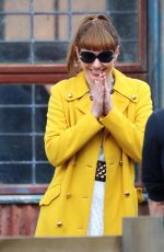 ELEANOR TOMLINSON on the Set of The Outlaws in Bristol 06/12/2023