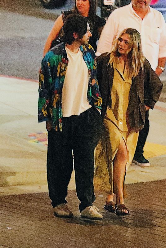 ELIZABETH OLSEN Night Out in Los Angeles 06/23/2023