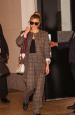 ELIZABETH OLSEN Out Doing Promotion in New York 06/14/2023