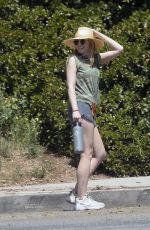ELIZABETH OLSEN Out Hiking in Los Angeles 06/25/2023