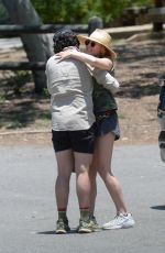 ELIZABETH OLSEN Out Hikinig in Los Angeles 06/25/2023