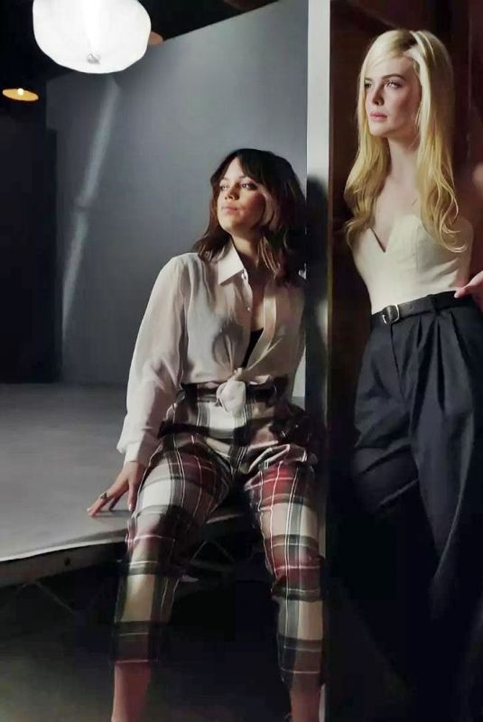 ELLE FANNING and JENNA ORTEGA for Actors on Actors, May 2023