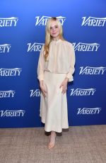 ELLE FANNING at Variety