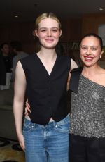 ELLE FANNING, BEL POWLEY and KAIA GERBER at Small Light Screening and Cocktails in West Hollywood 06/15/2023