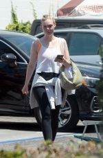 ELLE FANNING Leaves Yoga Session in Los Angeles 06/20/2023