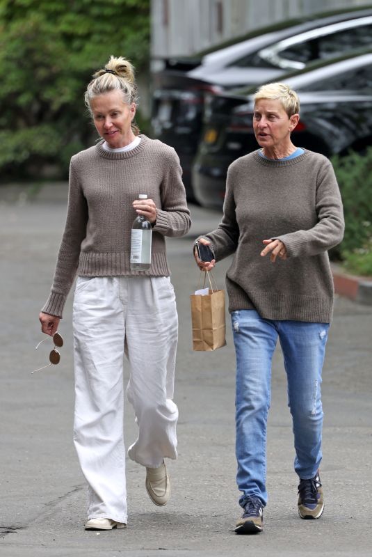 ELLEN DEGENERES and PORTIA DE ROSSI Take Photos of Each Other in Santa Barbara 06/16/2023