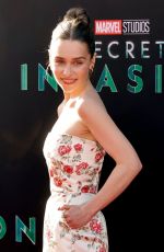 EMILIA CLARKE at Secret Invasion Launch Event in Los Angeles 06/13/2023
