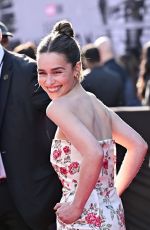 EMILIA CLARKE at Secret Invasion Launch Event in Los Angeles 06/13/2023