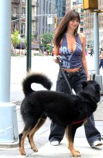 EMILY RATAJKOWSKI Out with Her Dog Colombo in New York 06/15/2023