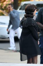 EMMA ROBERTS and CARA DELEVINGNE on the Set of American Horror Story 06/02/2023