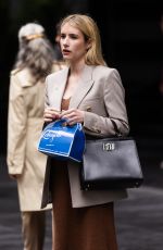 EMMA ROBERTS on the Set of American Horror Stories in New York 06/23/2023
