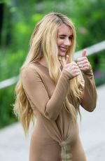 EMMA ROBERTS on the Set of American Horror Story in New York 06/19/2023