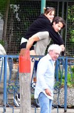 EMMA WATSIN and Ryan Kohn at Piggyback Ride at Venice Lido 06/05/2023