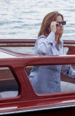 EMMA WATSON Arrives at the Fondazione Giorgio Cini Onlus at San Giorgio Island in Venice 06/04/2023