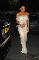 EMMA WEYMOUTH Arrives at Annabels 60th Birthday in London 06/09/2023
