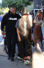 ERYKAH BADU at a Meet and Greet in Sacramento 06/19/2023