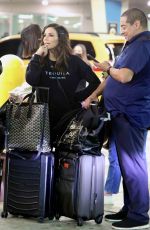 EVA LONGORIA Arrives at Miami International Airport 06/06/2023