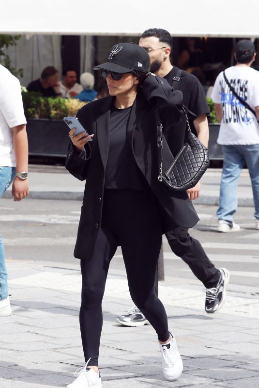 EVA LONGORIA Out at Paris Fashion Week 06/23/2023